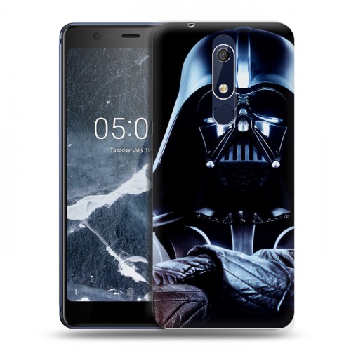 Дизайнерский пластиковый чехол для Nokia 5.1 Звездные войны