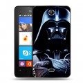 Дизайнерский силиконовый чехол для Microsoft Lumia 430 Dual SIM Звездные войны