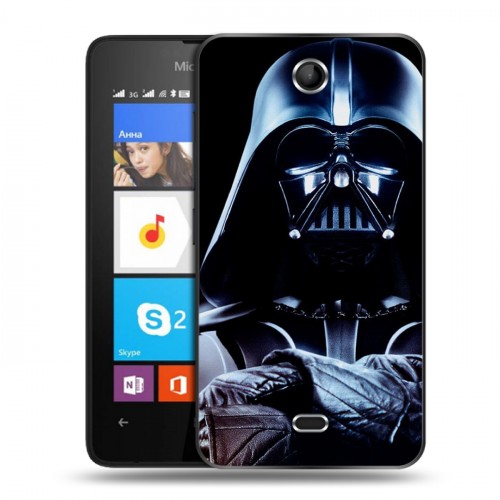 Дизайнерский силиконовый чехол для Microsoft Lumia 430 Dual SIM Звездные войны