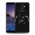 Дизайнерский пластиковый чехол для Nokia 7 Plus Звездные войны