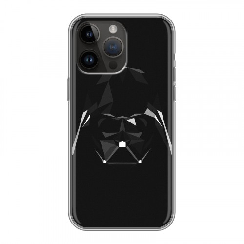 Дизайнерский силиконовый с усиленными углами чехол для Iphone 14 Pro Max Звездные войны
