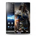 Дизайнерский пластиковый чехол для Sony Xperia S Варкрафт