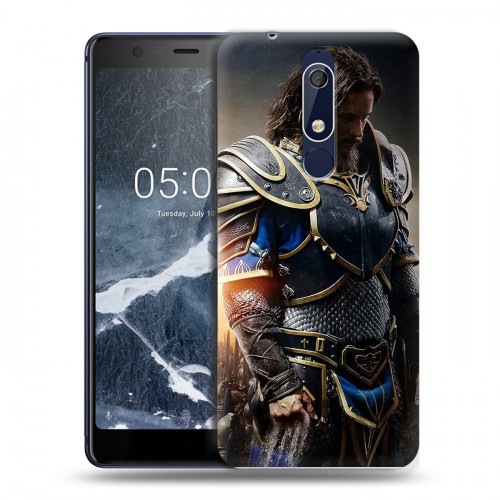 Дизайнерский пластиковый чехол для Nokia 5.1 Варкрафт