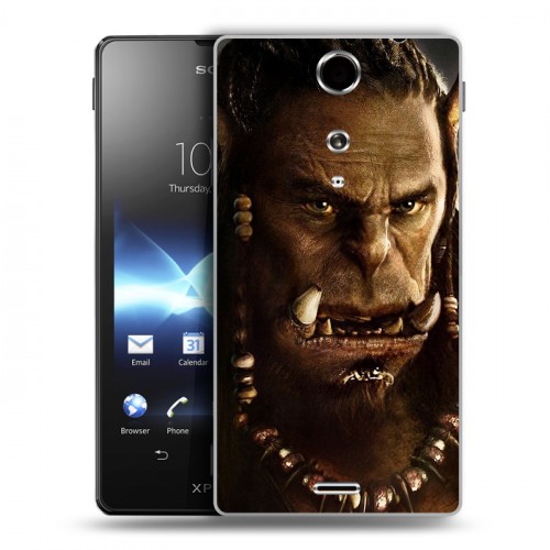 Дизайнерский пластиковый чехол для Sony Xperia TX Варкрафт