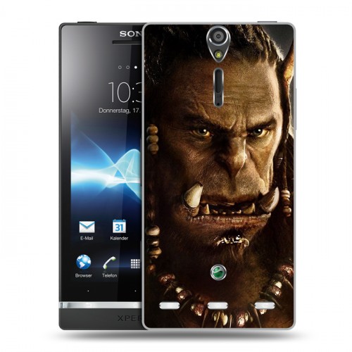 Дизайнерский пластиковый чехол для Sony Xperia S Варкрафт