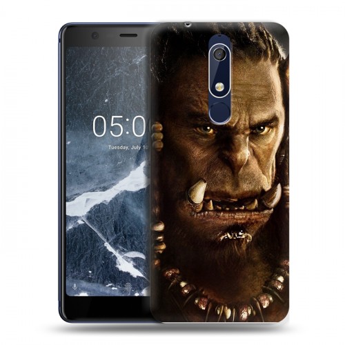 Дизайнерский пластиковый чехол для Nokia 5.1 Варкрафт