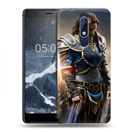 Дизайнерский пластиковый чехол для Nokia 5.1 Варкрафт