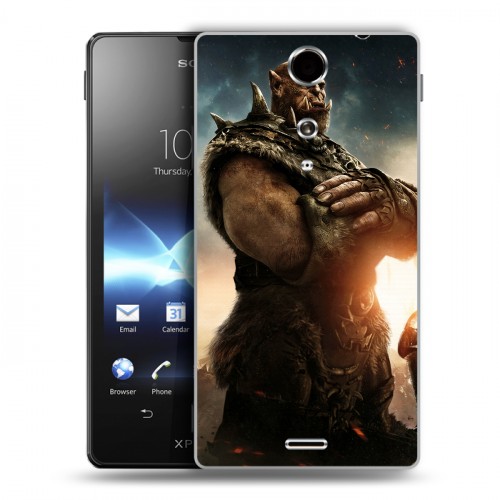 Дизайнерский пластиковый чехол для Sony Xperia TX Варкрафт