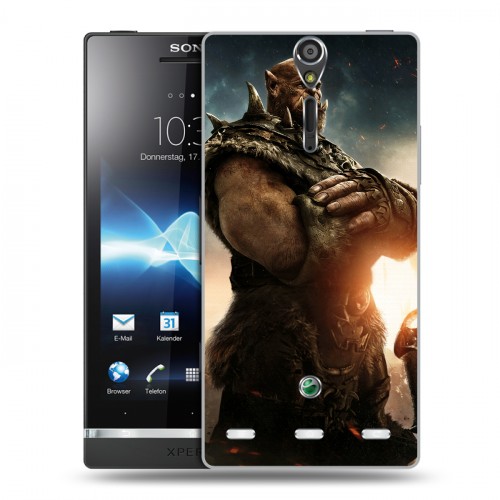 Дизайнерский пластиковый чехол для Sony Xperia S Варкрафт