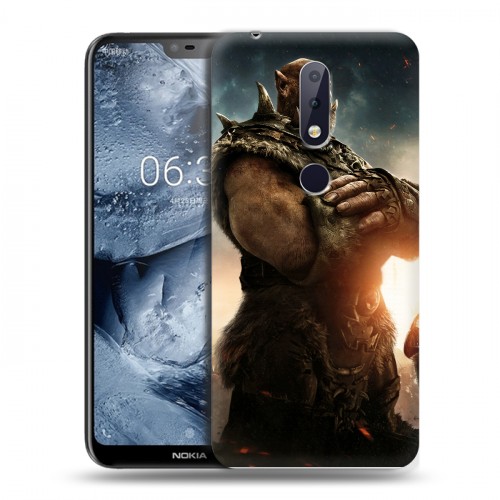 Дизайнерский пластиковый чехол для Nokia 6.1 Plus Варкрафт