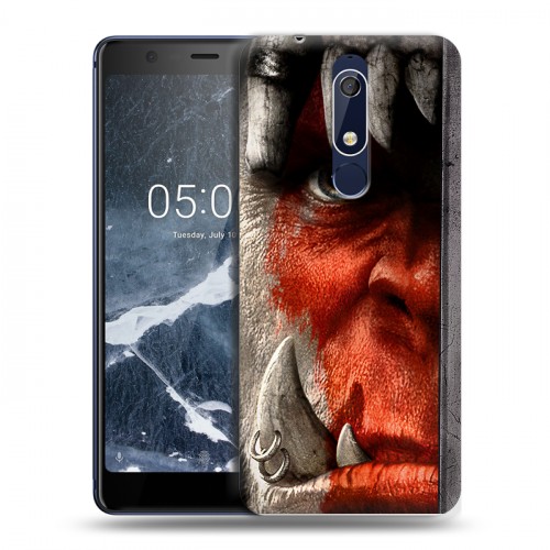 Дизайнерский пластиковый чехол для Nokia 5.1 Варкрафт