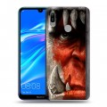 Дизайнерский пластиковый чехол для Huawei Y6 (2019) Варкрафт