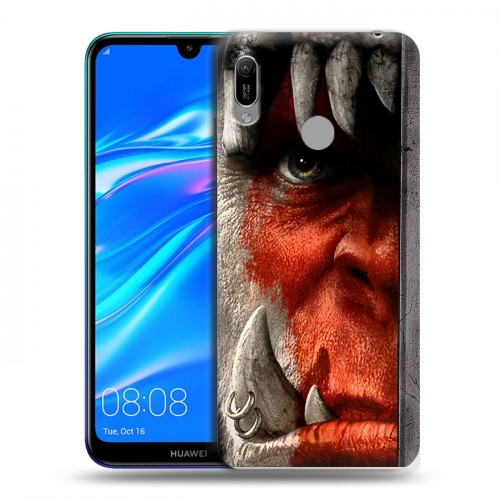 Дизайнерский пластиковый чехол для Huawei Y6 (2019) Варкрафт