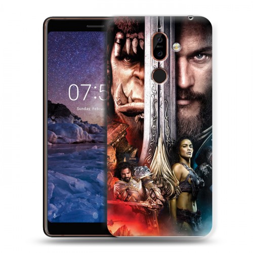 Дизайнерский пластиковый чехол для Nokia 7 Plus Варкрафт