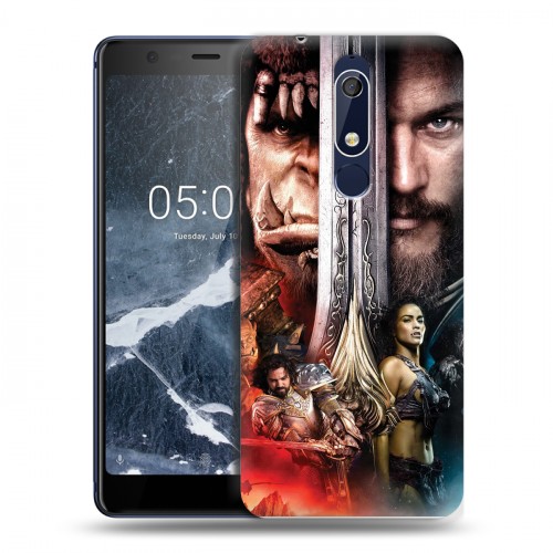 Дизайнерский пластиковый чехол для Nokia 5.1 Варкрафт