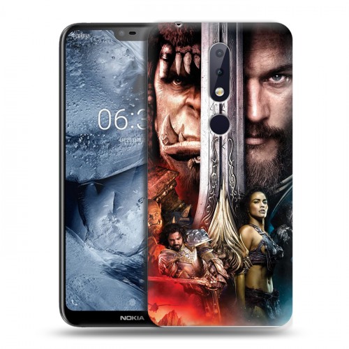 Дизайнерский пластиковый чехол для Nokia 6.1 Plus Варкрафт