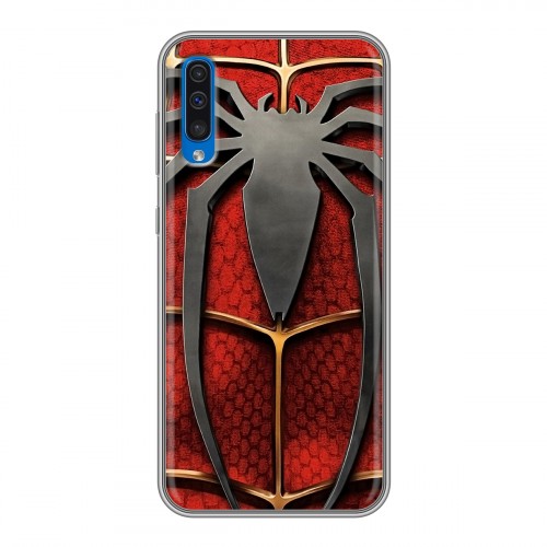 Дизайнерский силиконовый чехол для Samsung Galaxy A50 Человек-паук