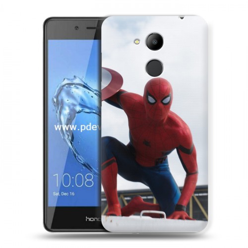 Дизайнерский пластиковый чехол для Huawei Honor 6C Pro Человек-паук