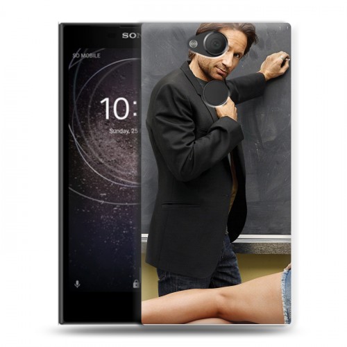Дизайнерский силиконовый с усиленными углами чехол для Sony Xperia XA2 Блудливая калифорния