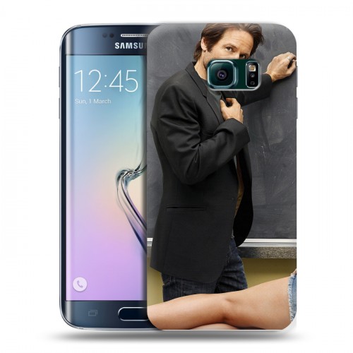 Дизайнерский пластиковый чехол для Samsung Galaxy S6 Edge Блудливая калифорния