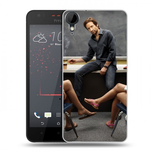 Дизайнерский пластиковый чехол для HTC Desire 825 Блудливая калифорния