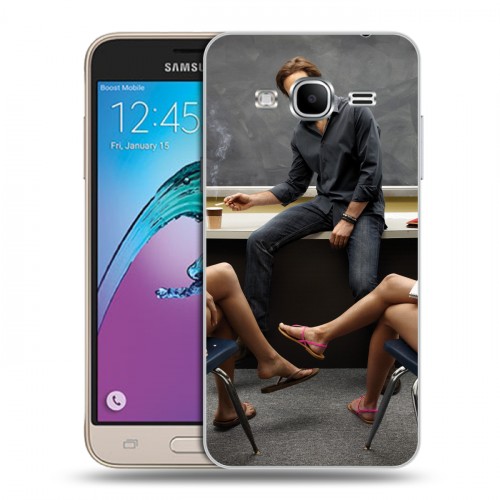Дизайнерский пластиковый чехол для Samsung Galaxy J3 (2016) Блудливая калифорния