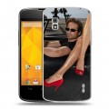 Дизайнерский пластиковый чехол для LG Google Nexus 4 Блудливая калифорния