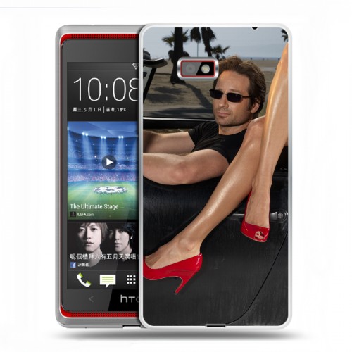 Дизайнерский силиконовый чехол для HTC Desire 600 Блудливая калифорния