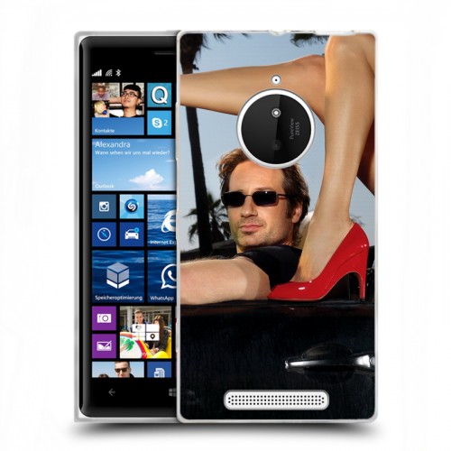 Дизайнерский пластиковый чехол для Nokia Lumia 830 Блудливая калифорния