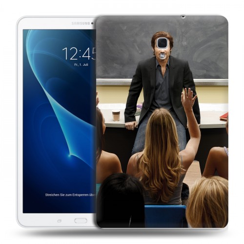 Дизайнерский силиконовый чехол для Samsung Galaxy Tab A 10.5 Блудливая калифорния