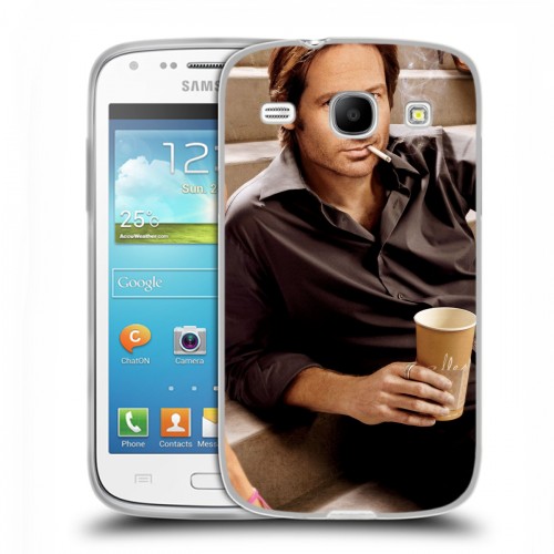 Дизайнерский пластиковый чехол для Samsung Galaxy Core Блудливая калифорния