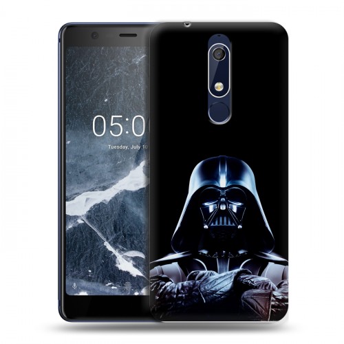 Дизайнерский пластиковый чехол для Nokia 5.1 Звездные войны