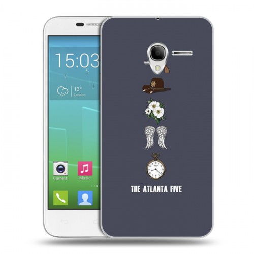 Дизайнерский силиконовый чехол для Alcatel One Touch POP 3 5 Ходячие Мертвецы
