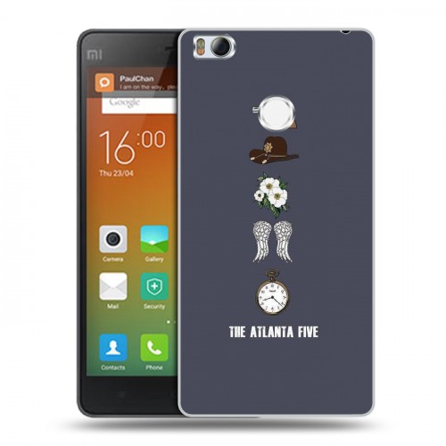 Дизайнерский пластиковый чехол для Xiaomi Mi4S Ходячие Мертвецы