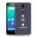 Дизайнерский силиконовый чехол для Micromax Q409 Ходячие Мертвецы