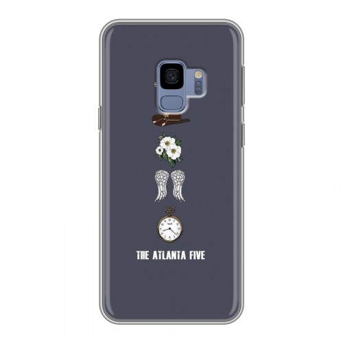 Дизайнерский пластиковый чехол для Samsung Galaxy S9 Ходячие Мертвецы