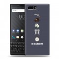 Дизайнерский пластиковый чехол для BlackBerry KEY2 Ходячие Мертвецы