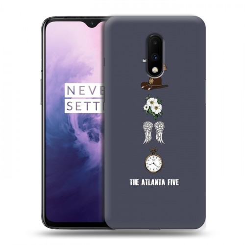 Дизайнерский пластиковый чехол для OnePlus 7 Ходячие Мертвецы