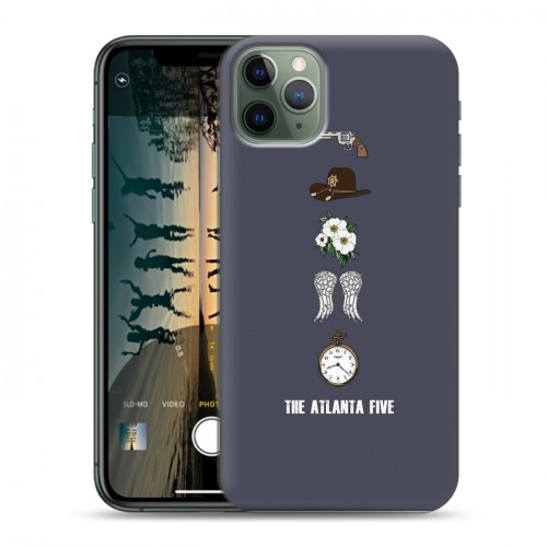 Дизайнерский пластиковый чехол для Iphone 11 Pro Max Ходячие Мертвецы