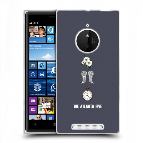 Дизайнерский пластиковый чехол для Nokia Lumia 830 Ходячие Мертвецы