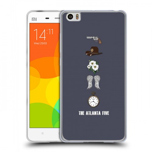Дизайнерский пластиковый чехол для Xiaomi Mi Note Ходячие Мертвецы