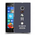 Дизайнерский пластиковый чехол для Microsoft Lumia 435 Ходячие Мертвецы