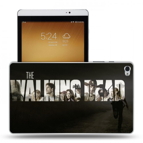 Дизайнерский силиконовый чехол для Huawei MediaPad M2 Ходячие Мертвецы