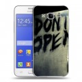 Дизайнерский пластиковый чехол для Samsung Galaxy J7 Ходячие Мертвецы