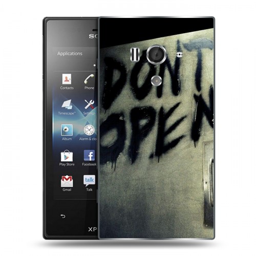 Дизайнерский пластиковый чехол для Sony Xperia acro S Ходячие Мертвецы