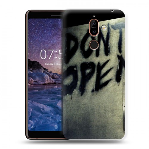 Дизайнерский пластиковый чехол для Nokia 7 Plus Ходячие Мертвецы