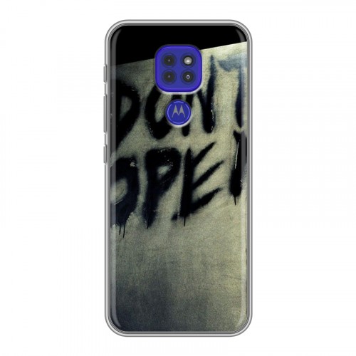 Дизайнерский силиконовый чехол для Motorola Moto G9 Play Ходячие Мертвецы