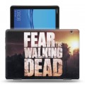 Дизайнерский силиконовый чехол для Huawei MediaPad T5 Ходячие Мертвецы