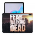 Дизайнерский силиконовый чехол для Samsung Galaxy Tab S6 Ходячие Мертвецы