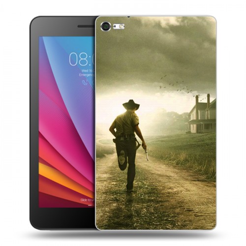 Дизайнерский силиконовый чехол для Huawei MediaPad T2 7.0 Pro Ходячие Мертвецы